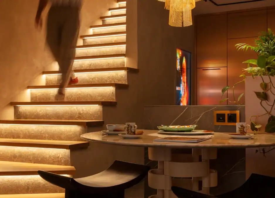 Interiorismo, color y texturas