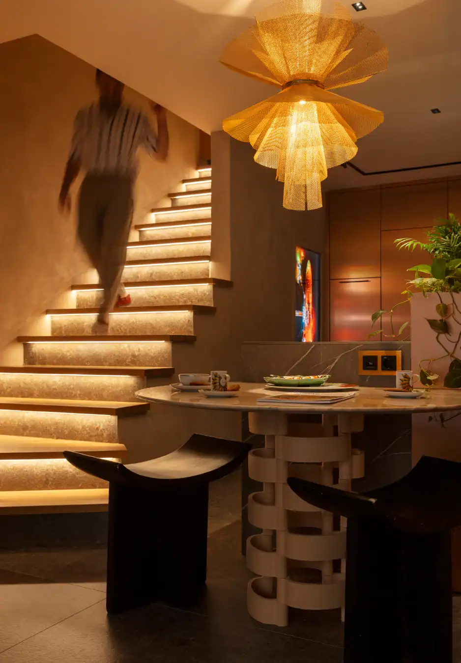 Escalera diseñada por Ritual Lifestyle