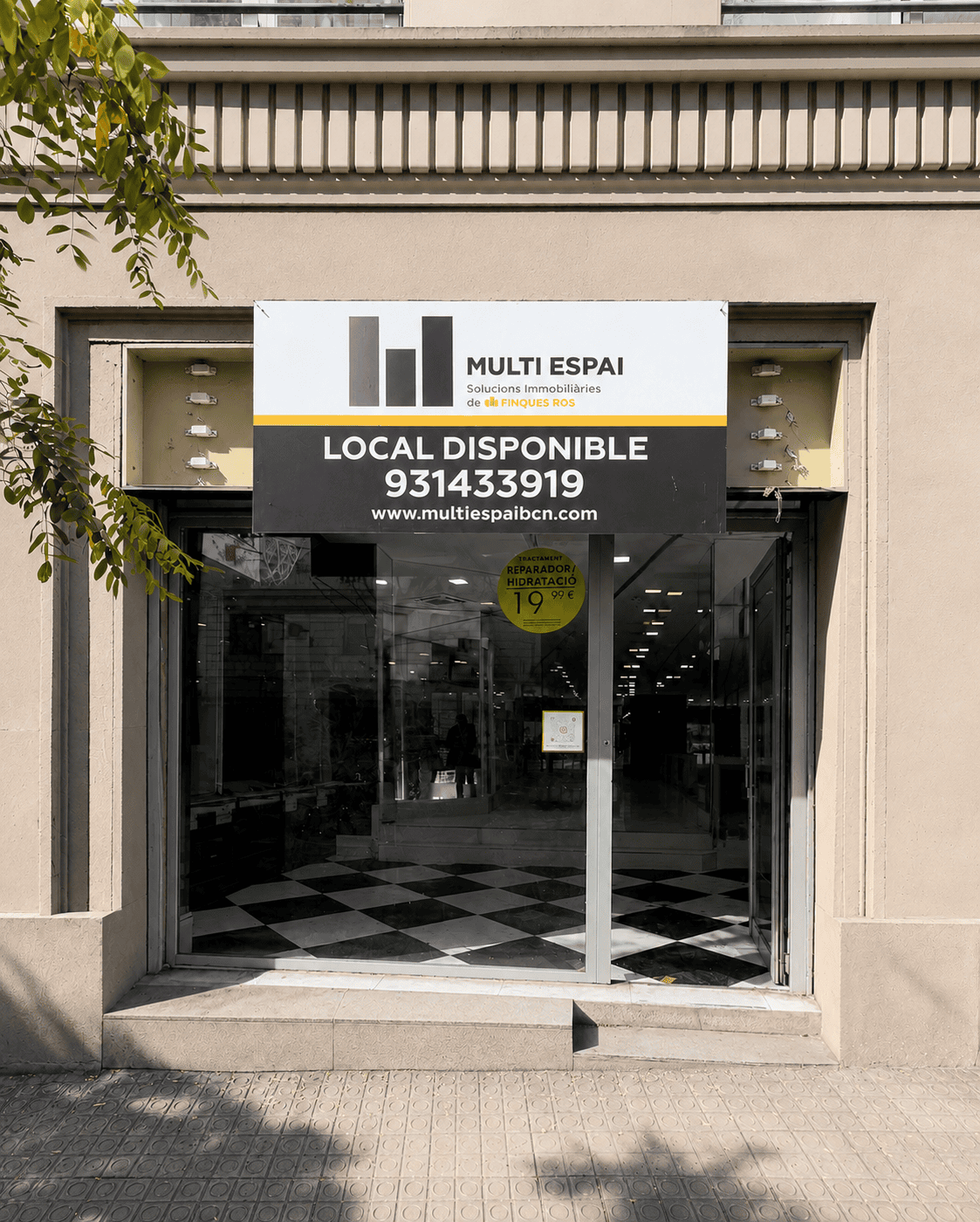 Local vacío antes de la reforma